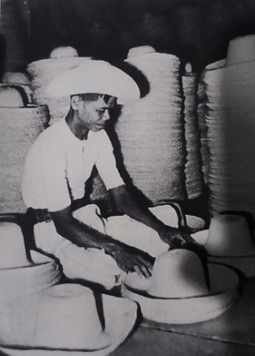 Pengrajin Topi Pandan di Tangerang, Tahun 1925