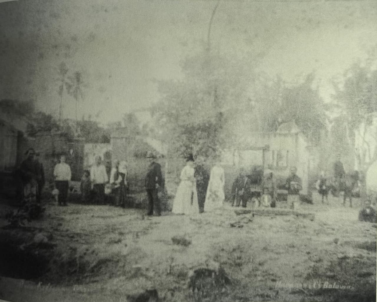 Sisa-sisa Rumah Hancur Akibat Peristiwa Geger Cilegon, Tahun 1888