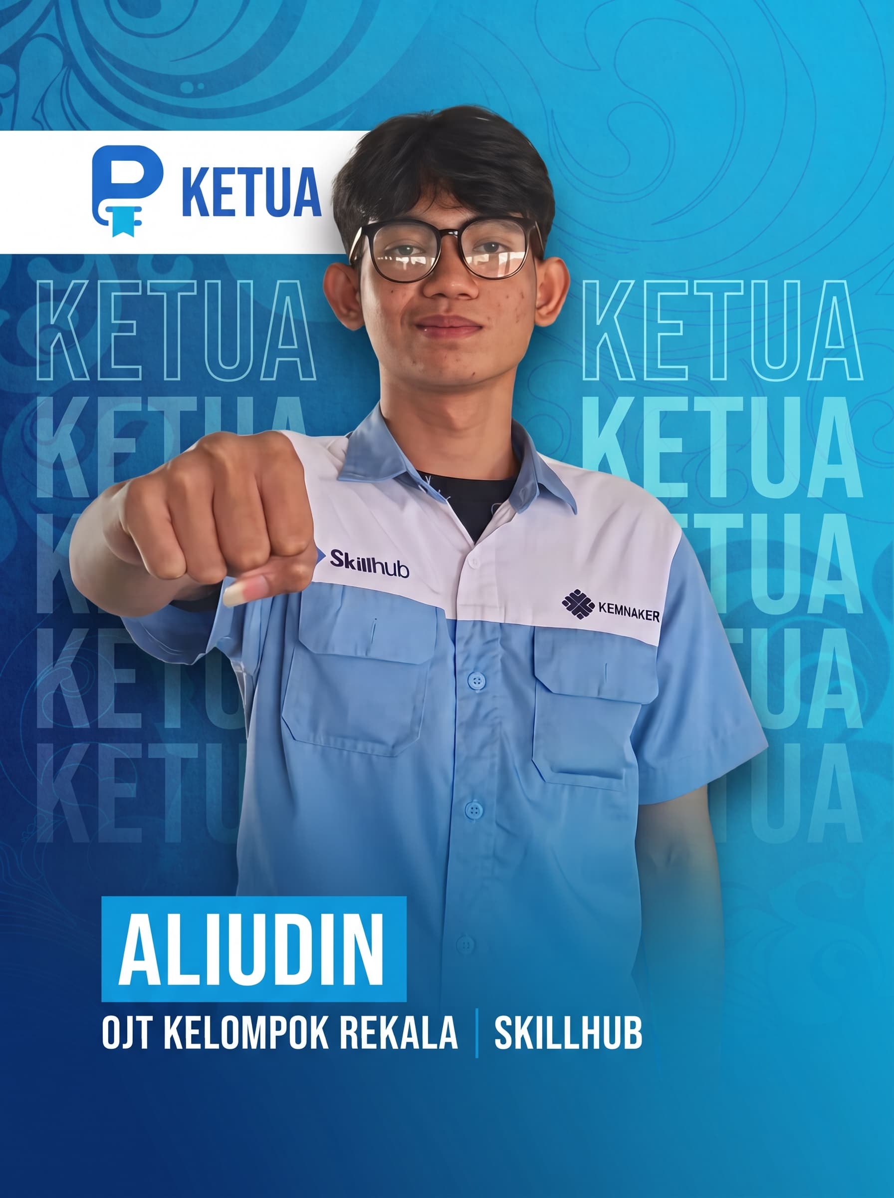 Foto Aliudin — Ketua